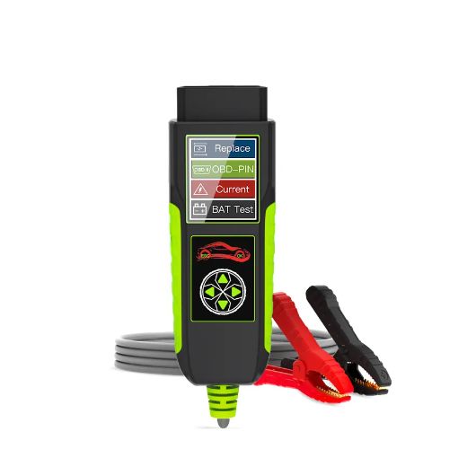 BT400 — Probador de baterías 4 en 1 con PINOUT, corriente y respaldo de ECU