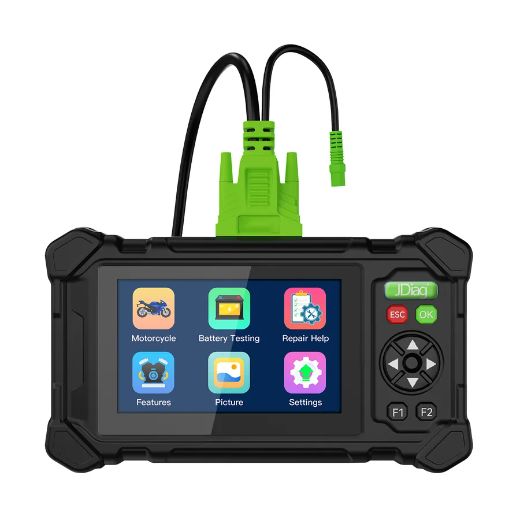 JDiag M208 — Escáner universal con teclado y pantalla táctil