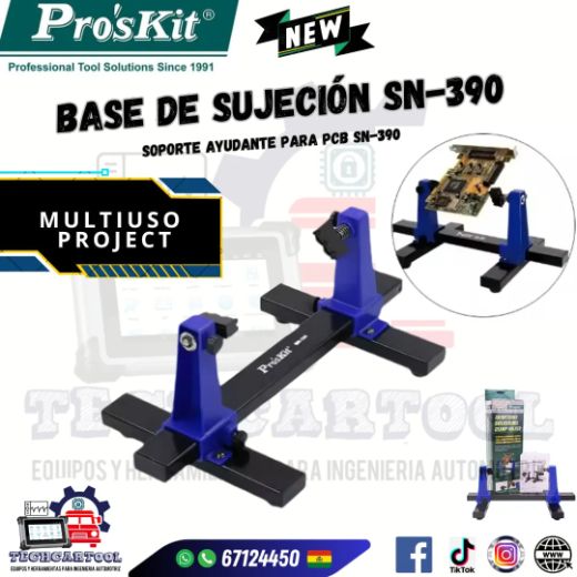 SN-390 base de sujeción de placas — Proskit