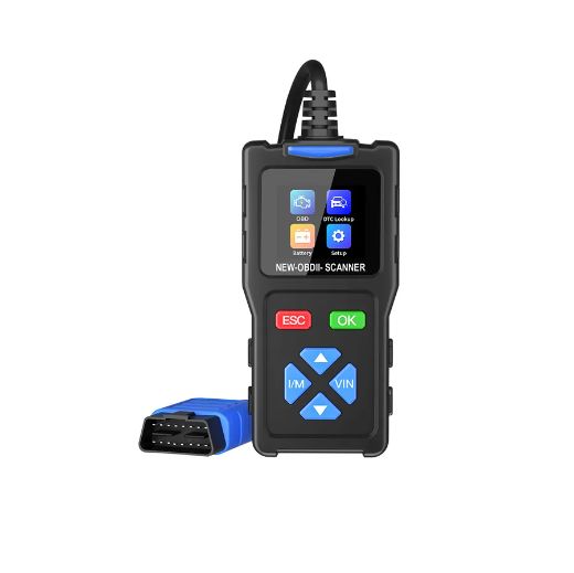T100 — Escáner OBD2 con pantalla de 1,7 pulgadas