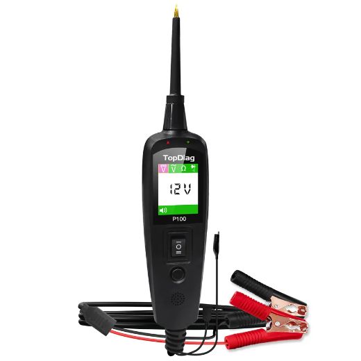 TopDiag P100 Lite — Probador de circuitos con cable corto de 2 m